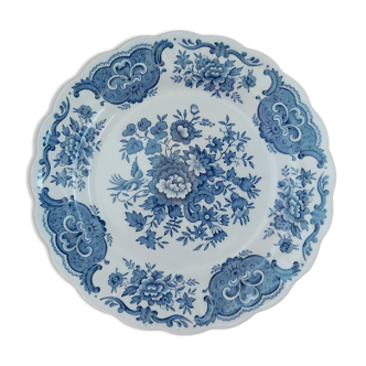 Dessert plate Ridgway Windsor blue flowers