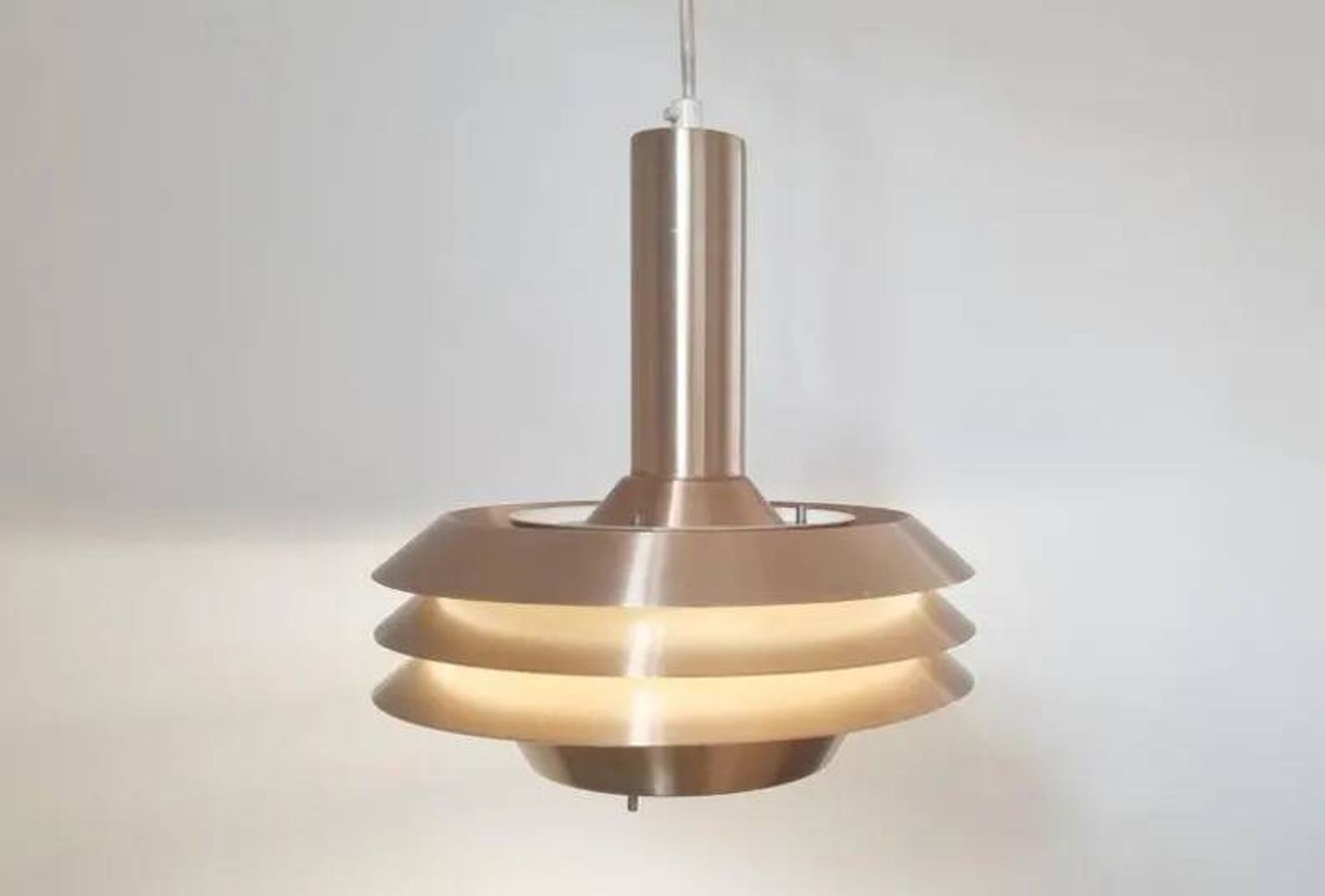 Suspension mid-century, Jo Hammerborg, Danemark, années 1970