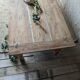 Grande table basse de ferme