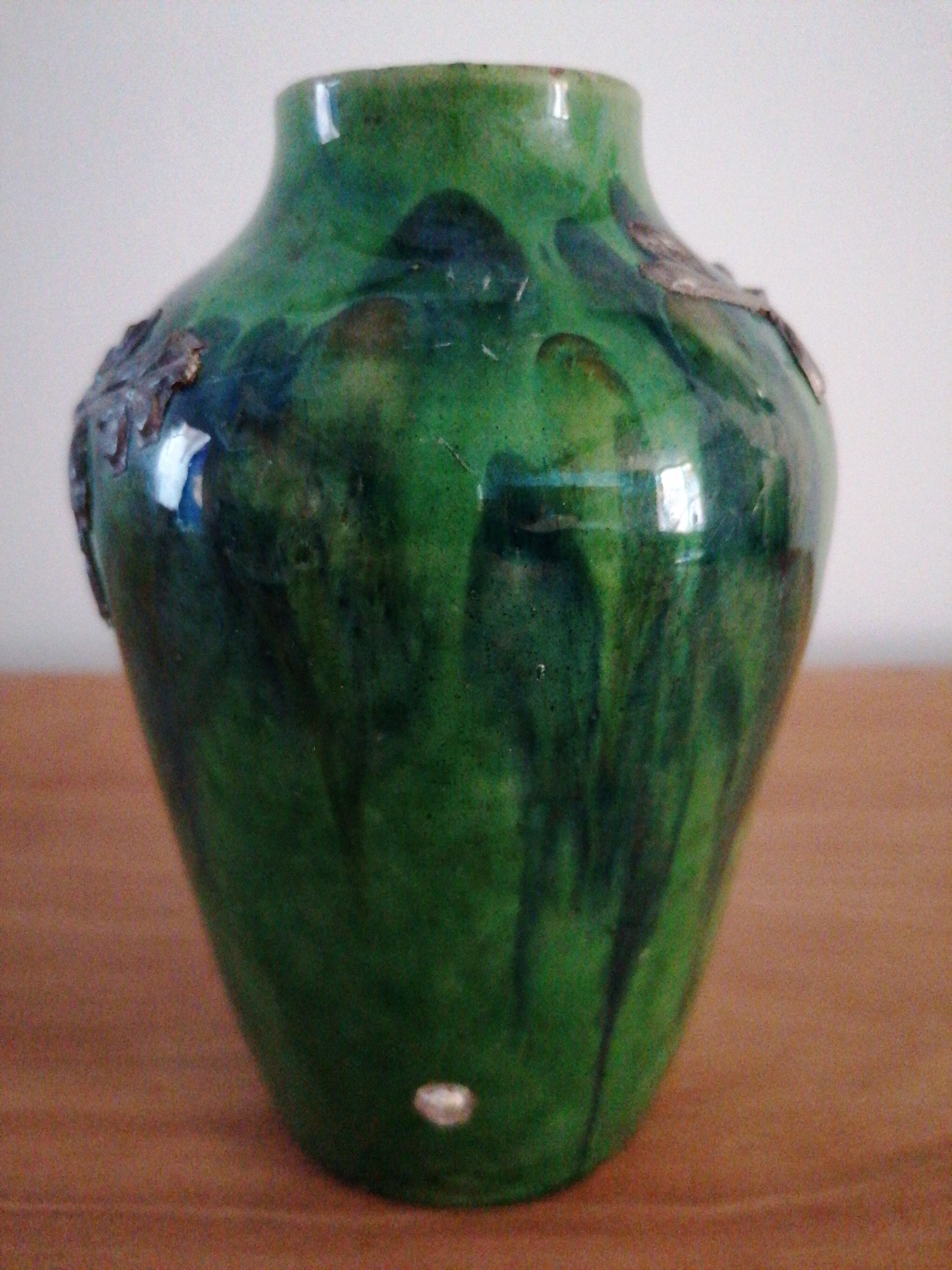 Art Nouveau vase signed 1914