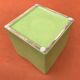 Neon-Green Crackled Effect Ceramic Planter / Decorative Pot