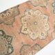 3x12 Soft Wool Pale Red Turkish Vintage Runner Rug