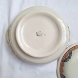 HBCM Pauline model orange and black soup tureen