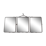 Ancient tryptic barber mirror