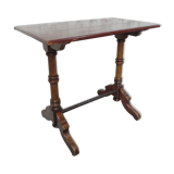 Oak bistro table from the ardennes