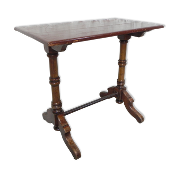 Oak bistro table from the ardennes
