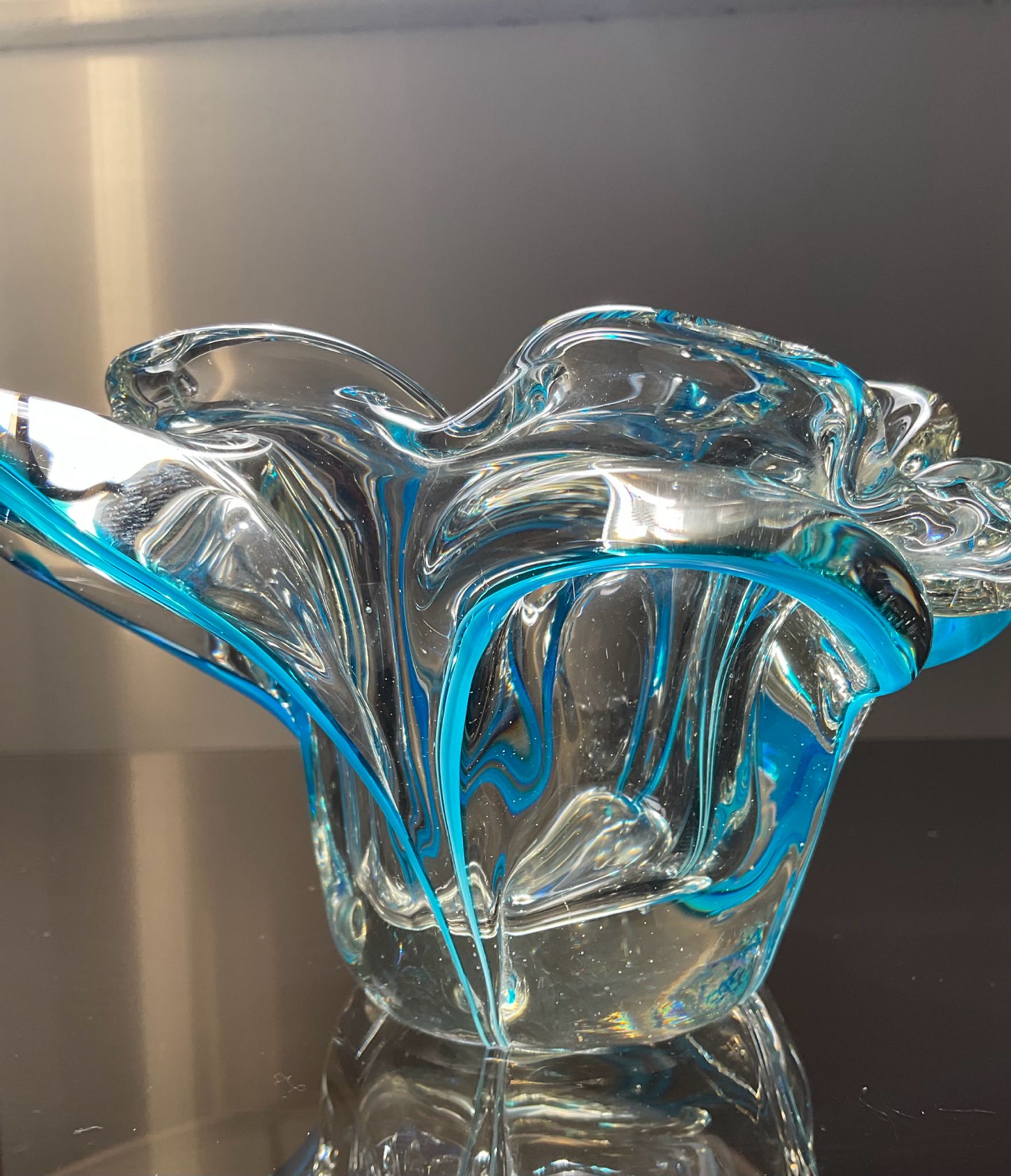 Murano glass empty pocket 60s