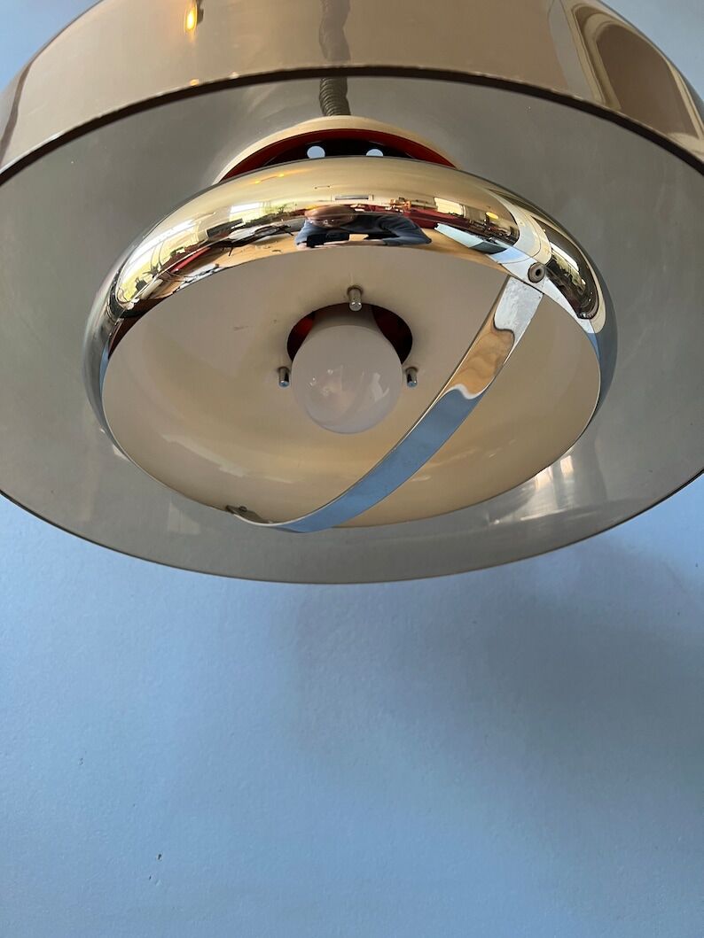 Pendant lamp Herda space age 70s