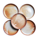5 Enamelled sandstone sits
