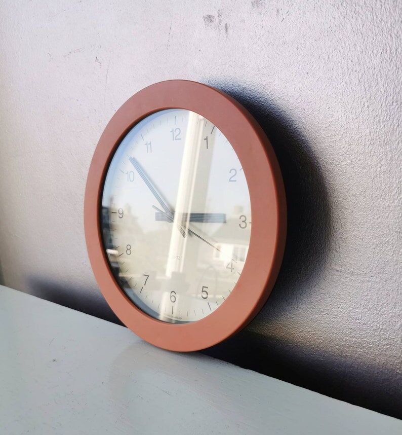 Vintage Junghans wall clock, 1980