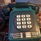 Vintage blue phone