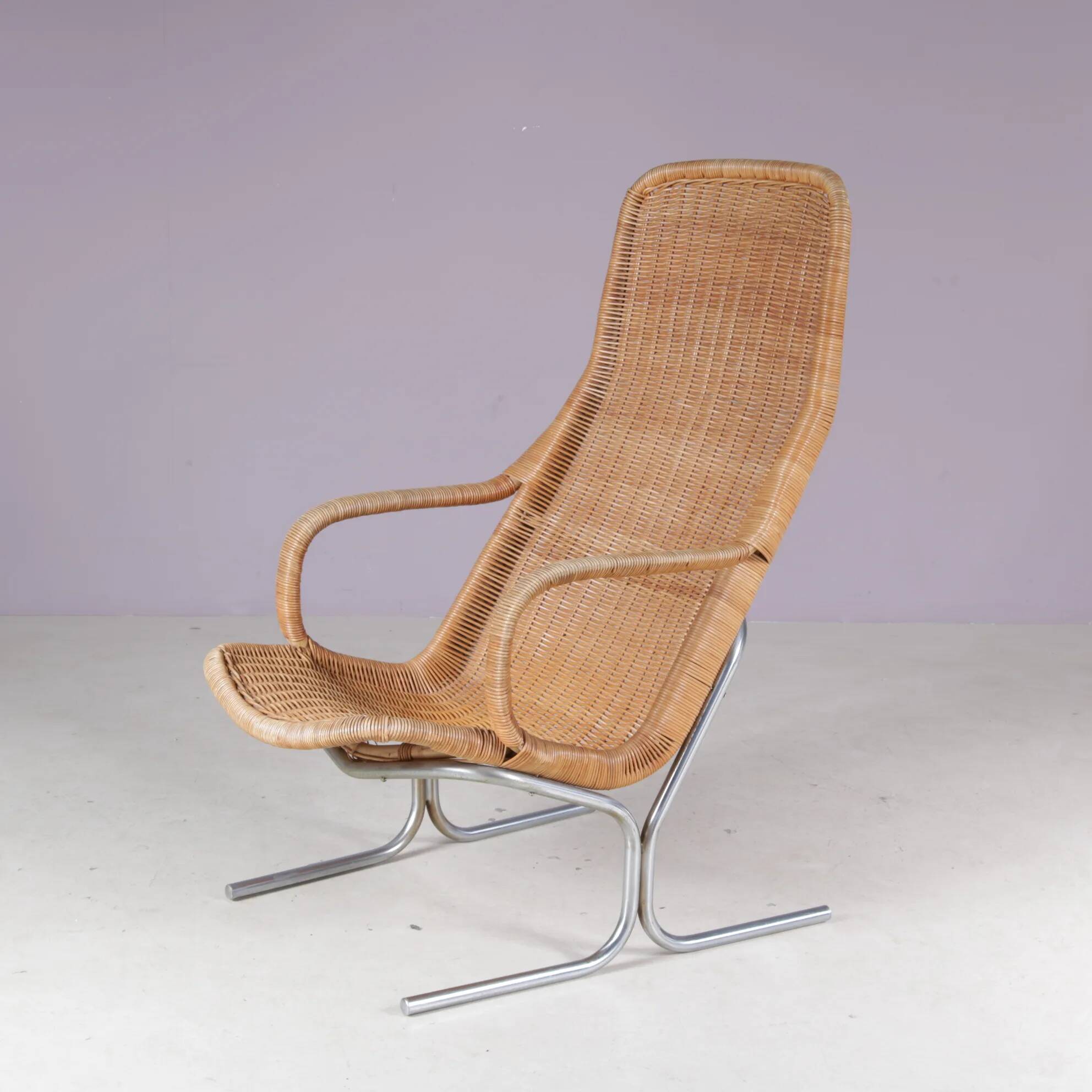1960s Easy chair model: 514C Dirk van Sliedregt for Gebr. Jonkers Noordwolde Netherlands