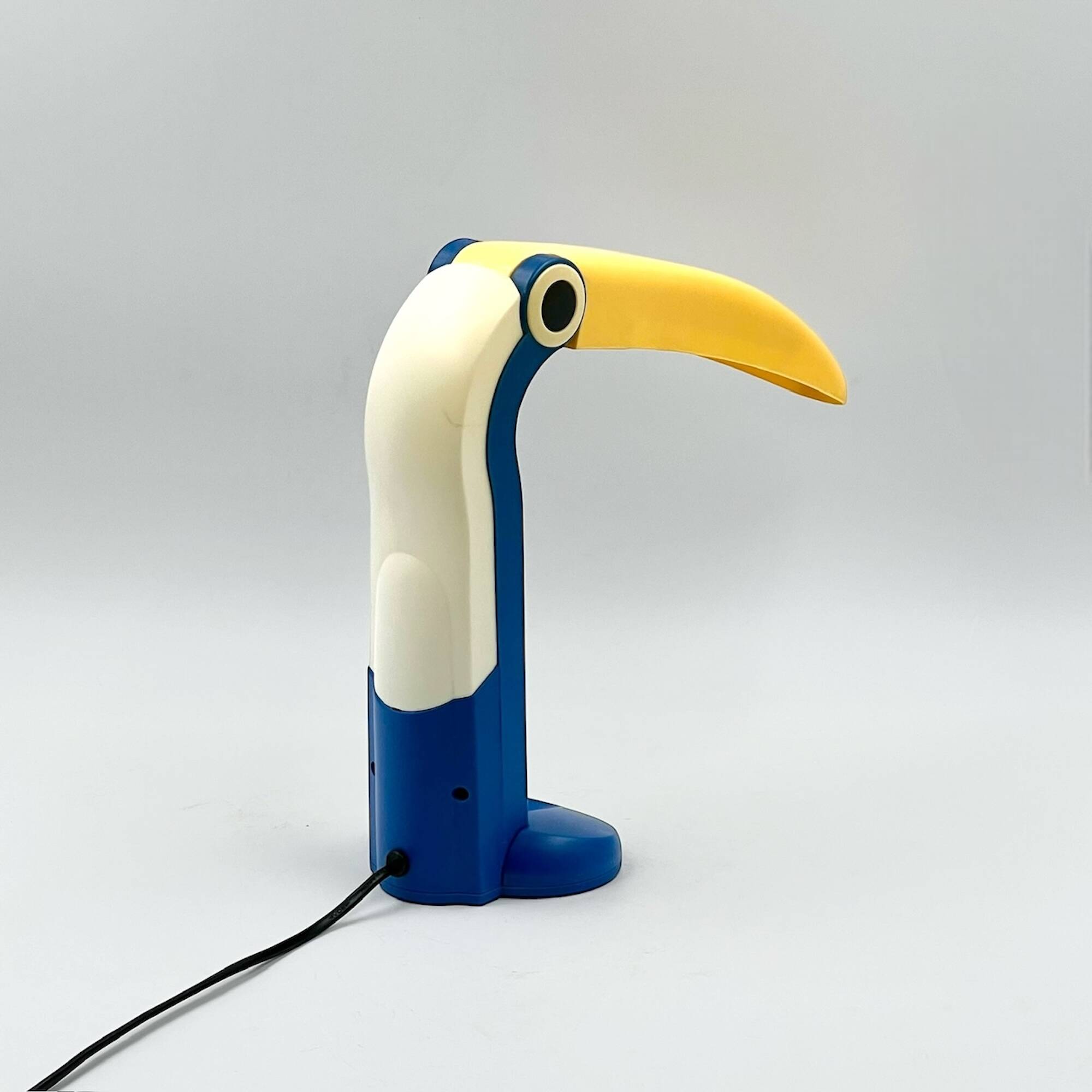 Toucan Multicolor 80s Table Lamp by HT Huang for Lenoir Italy