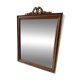 Antique wooden mirror