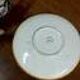 Small Cup and Saucer Majolica Fantechi Sesto Fiorentino Antique
