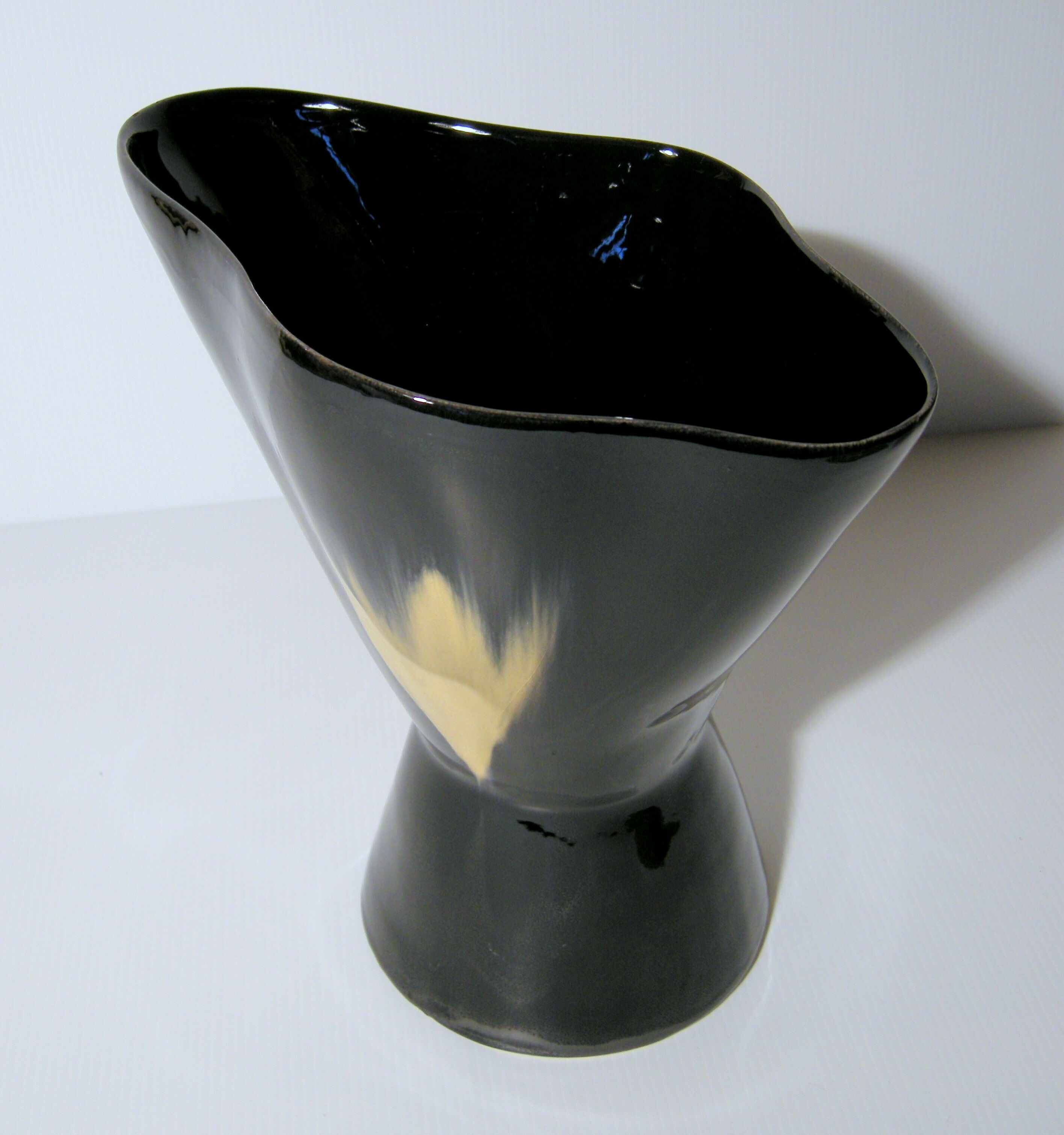 Vase vintage 1950 forme libre