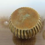 Brass pocket ashtray 60s 70s