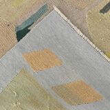 Geometric Multicolor Vintage Kilim Rug, 270x352Cm