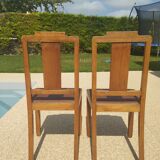 Chaises anciennes bois