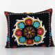 Vintage embroidered cushion cover 66x51 cm