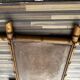 Antique mirror from the 1920s-1930s in bamboo H 49 cm / W 42 cm