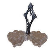 Sèvres crystal salt cellar.