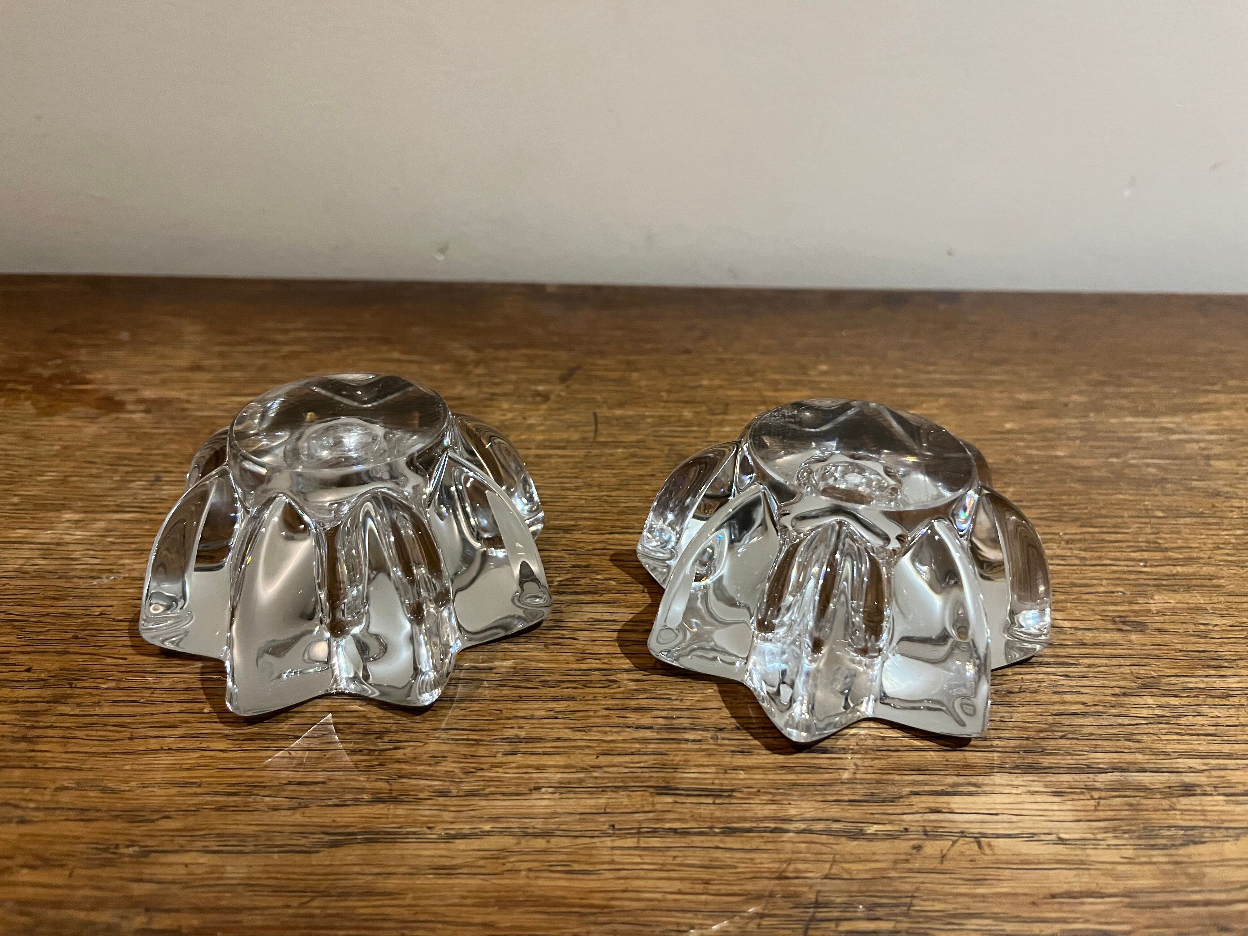 Davesn crystal star candle holders