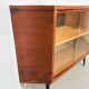 Vintage hoekkast met draaiende bar