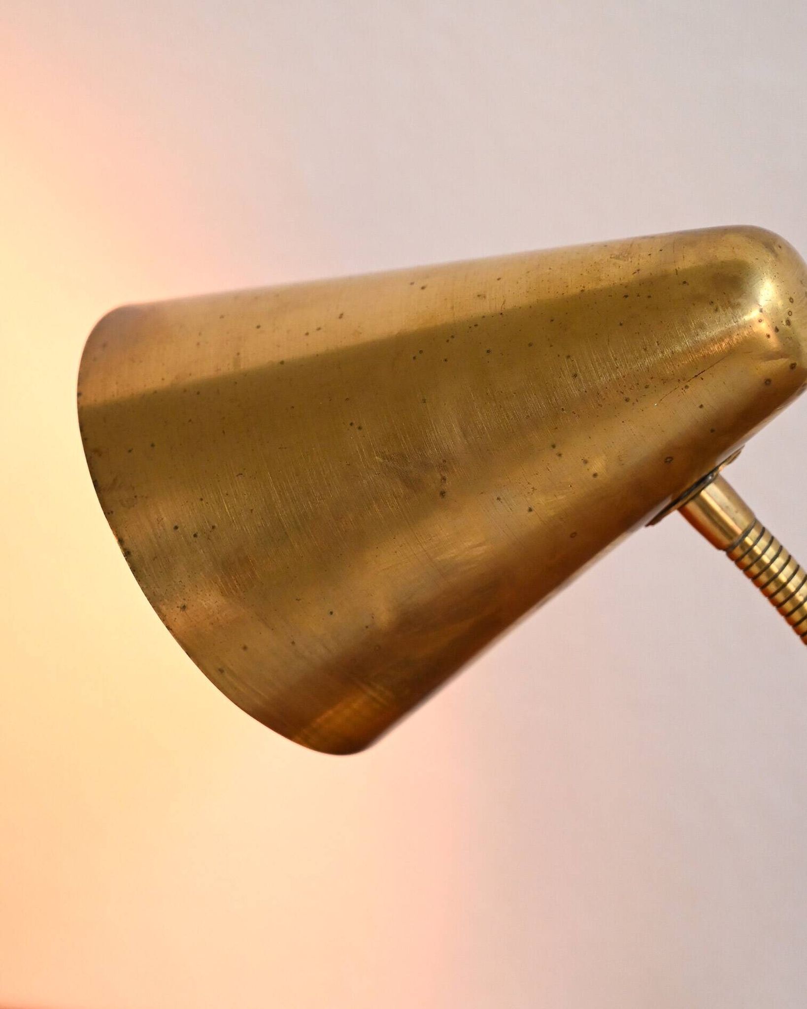 Scandinavian adjustable table lamp, 1950s