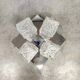 Vintage design Ice glass Flush Mount ceiling lamp 'Ice cubes'