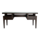 Exotic wood desk