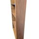 Vintage wooden shallow armoire / bookshelf / display cabinet