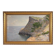 Peinture de paysage signée vue sur la mer, Espagne 20e siècle