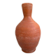 Dark terracotta vase