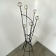 Old metal coat rack design 60s vintage