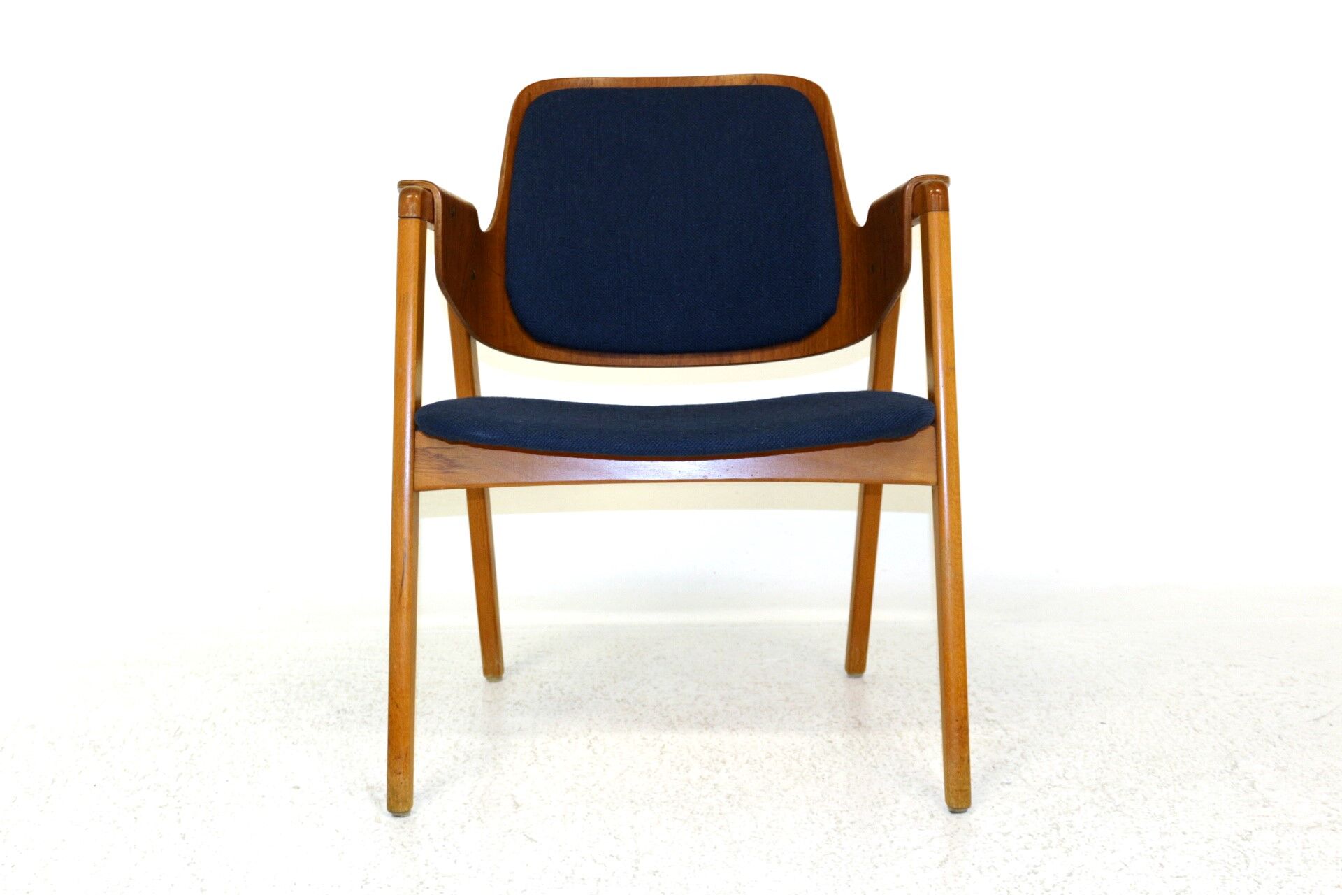 Fauteuil en teck, Gärsnäs, Suède, 1960
