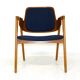 Fauteuil en teck, Gärsnäs, Suède, 1960