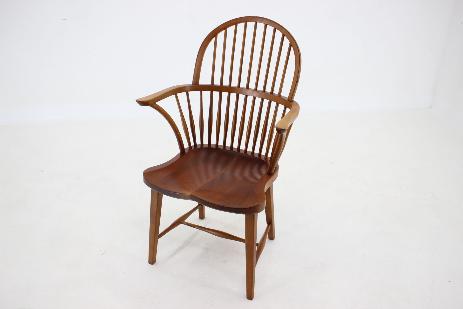 1940s Fritz Henningsen Windsor Oak Chair model CH 18A,Denmark