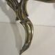 Paire d'appliques en bronze