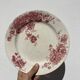 8 flat plates iron earth model Anémone by Bertrand Bordeaux