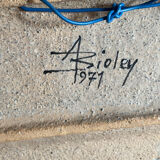 Wall ceramic or centerpiece platter