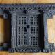 Old Newari Nepali window in carved wood