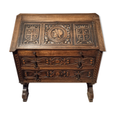Secretary carved coat of arms of the Dauphiné
