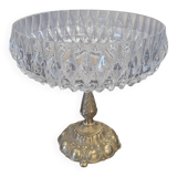 Coupe en cristal et bronze