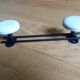Wall coat rack 2 hooks