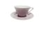 Postmodern cup and saucer, Poland, 1970s, set of 2