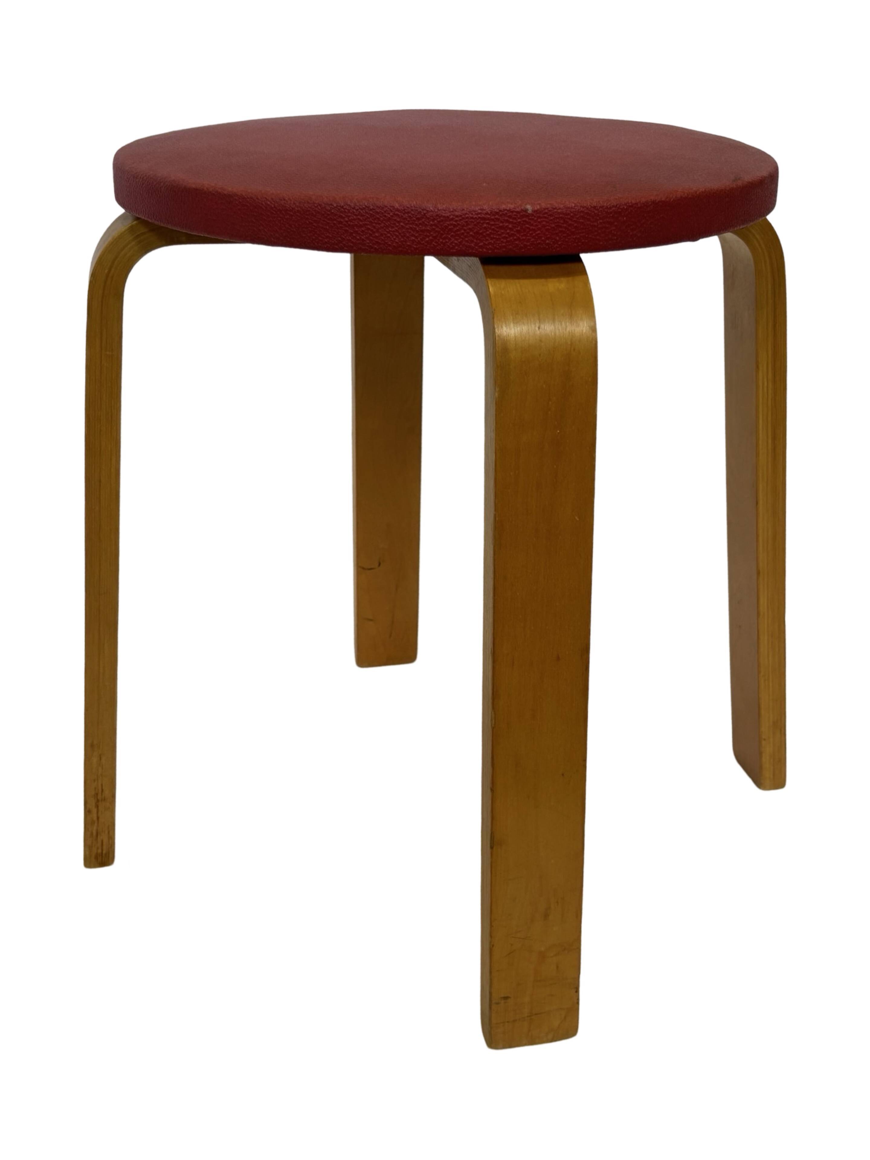 Vintage Cor Alons for Den Boer Gouda stool 1950s design