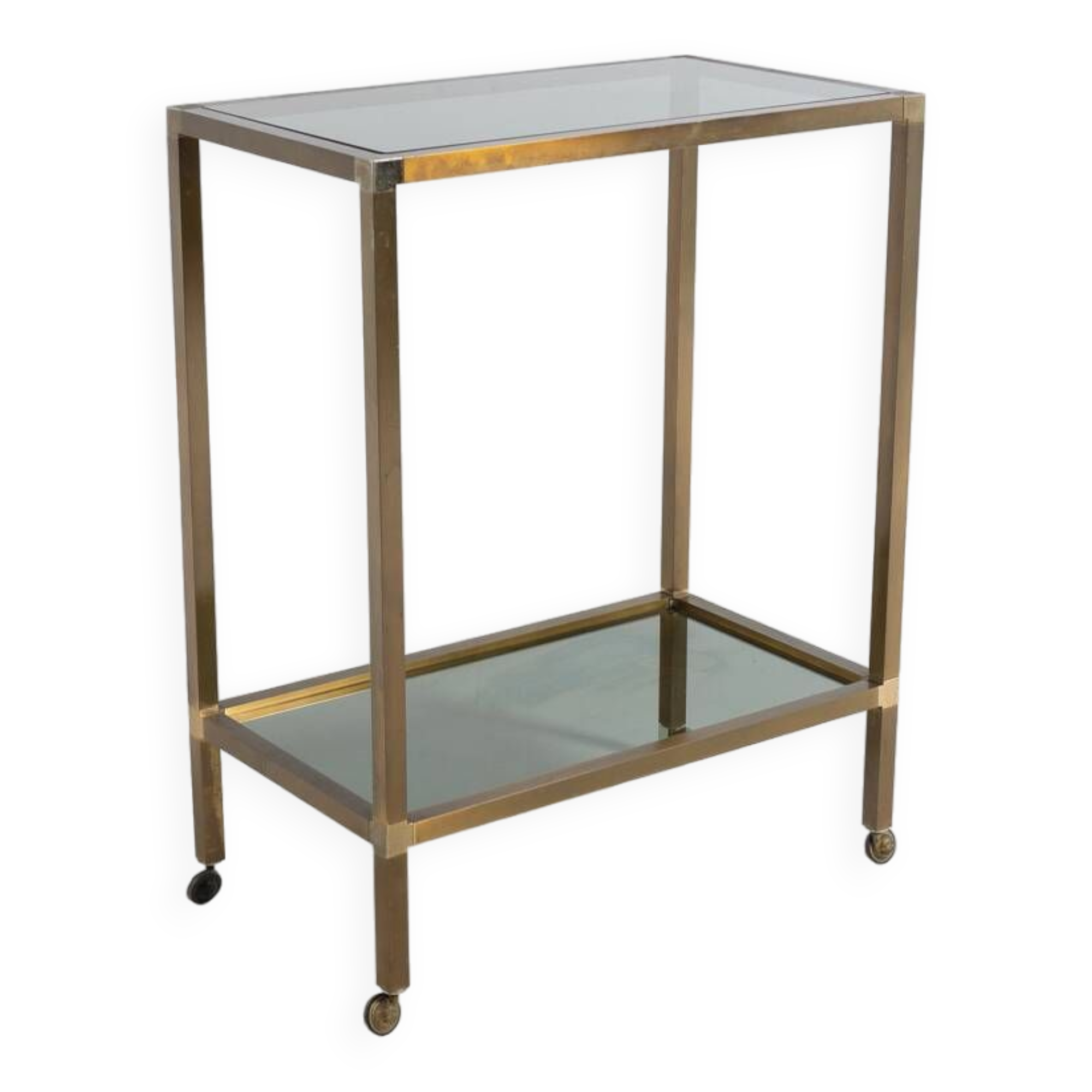 Vintage serving cart/side table, 1970’s Italy