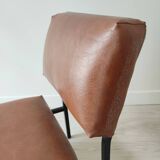 Chauffeuse en cuir