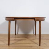 Mid-Century Teak Dining Table & Chairs by Hans Olsen for Frem Røjle, 1960s, Set of 5